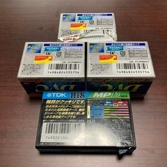 Panasonic TDK ビデオカセット 4個セット  ミニDV  カセットの画像