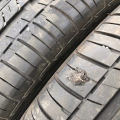 カローラツーリング純正ホイール夏タイヤ付き　8部山の画像