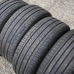 カローラツーリング純正ホイール夏タイヤ付き　8部山の画像