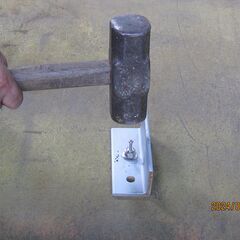 アンカー打ち棒（黄色）の画像