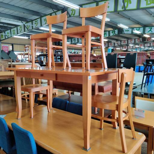 【愛品倶楽部柏店】ACTUS アクタス 引出付ダイニング5点セット