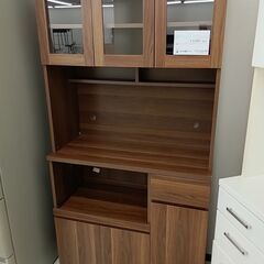 ★ジモティ割あり★ レンジボード  ブラウン H182×D40×W89  クリーニング済み TC669 ☆ジモティ割あり☆ レンジボード ブラウン H182×D40×W89