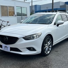 ★支払い総額 42.8万★ローン可能★マツダ アテンザワゴン　ディーゼル/ターボ！車検令和7年1月！下取り、配送可能！の画像