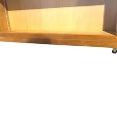 家具 本棚 棚 キャスター付き
の画像