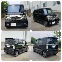 N-BOX カスタムターボ‼️SSパッケージ車検あり‼️クルコン付き‼️ナビ付‼️の画像