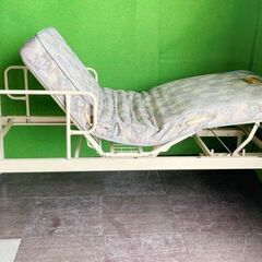 【発送もOK】【フランスベッド】手動式　介護用ベッド 9000 専用マットレス付き　■A-3040の画像