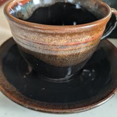 コーヒー碗皿2客セットの画像