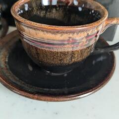 コーヒー碗皿2客セットの画像