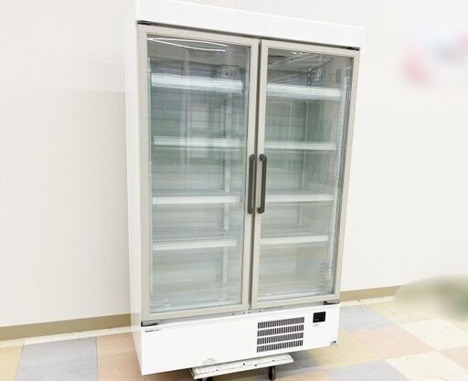 【発送もOK】　美品☆【Panasonic】 パナソニック　リーチイン冷蔵ショーケース　SRM-461NU (高さ1900×幅1200) ■C-1364