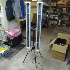 自家製の照明器具（作業用投光器）