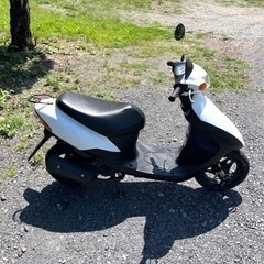 837.　動画あり　レッツ2 リアタイヤ新品　原付　バイク　50cc   2スト　車体の画像