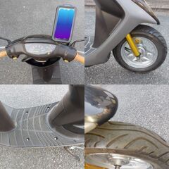 Honda DIO 50cc　状態が良し　ほぼ新品のヘルメット UV耐水防塵カバー バイクグラブ レインコート上下付の画像