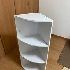 3段ボックス、棚、白