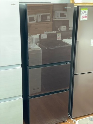 セール送料・設置込み可　冷蔵庫　282L Hisense 2020年