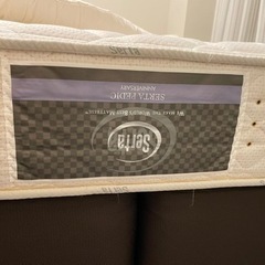serta ダブルベッドの画像