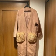 fifth  チェスターコート　ロングコート　ベージュ　フィフス