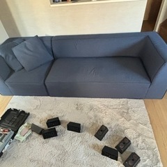 家具 ソファ 3人掛けソファの画像