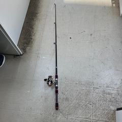 K2407-073  釣り竿 リール付 490〜1670cm キズ汚れ有り 現状渡しの画像