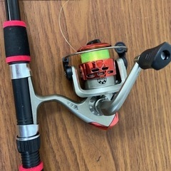 K2407-073  釣り竿 リール付 490〜1670cm キズ汚れ有り 現状渡しの画像