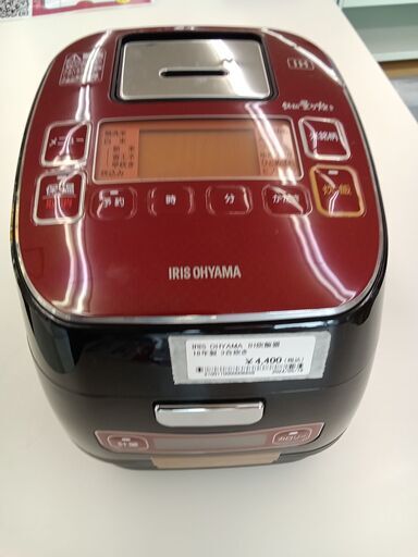 ★ジモティ割あり★  IRIS OHYAMA  IH炊飯器  三合炊き 18年製  動作確認／クリーニング済み TC674