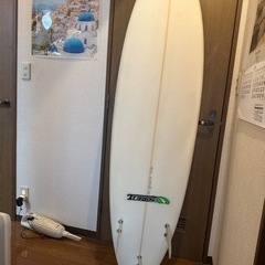 受渡先仮決定済み　サーフボード　ファンボードの画像