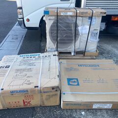 未使用 三菱電機 4方向天カセ 業務用エアコン 80型 3馬力 ...