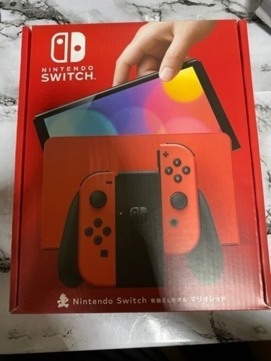 【取引中】Nintendo Switch有機ELマリオレッド美品！