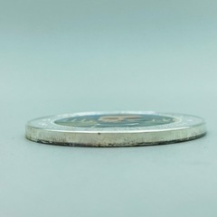 a0704605 リンカーン米大統領 5ドルカラーコイン リベリアドル 2009年 約27g カラー ロゴ USA コレクション コイン 中古品の画像