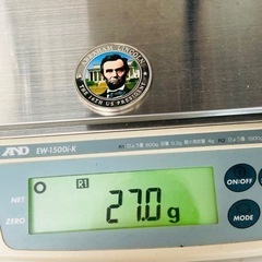 a0704605 リンカーン米大統領 5ドルカラーコイン リベリアドル 2009年 約27g カラー ロゴ USA コレクション コイン 中古品の画像