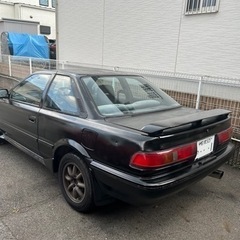 AE92 レビン　AE86次のモデル　ブラック　マニュアル　車検7年5月の画像
