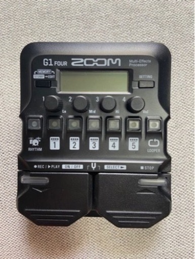 【ほぼ新品】zoom g1four  マルチエフェクター