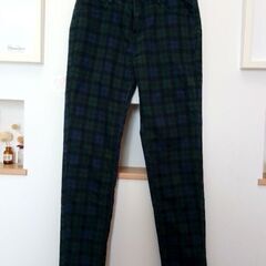 CONRONストレッチチェックパンツ