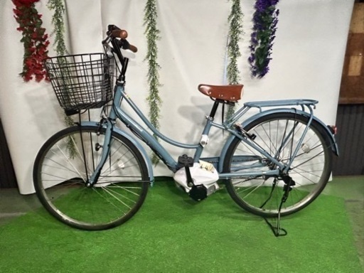 No.88YAMAHA PAS ami PA26A 電動アシスト自転車 26インチ整備済み中古現状