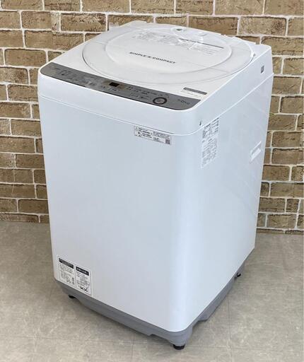 シャープ 洗濯機 7.0kg 2019年製 ES-GE7C-W SHARP 札幌市東区中沼町
