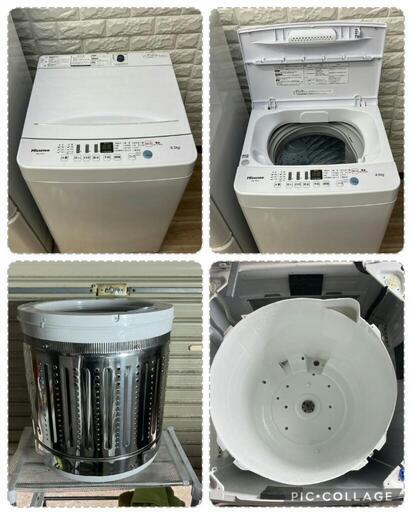 Hisense 洗濯機分解洗浄済み✨✨　4.5㎏　2021年制❗❗