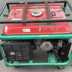 【売約済み】発電機 ET4500✨ホンダ 単相100V 三相200V ガソリン エンジン エンジンかかります！現状品の画像