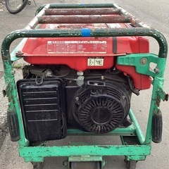 【売約済み】発電機 ET4500✨ホンダ 単相100V 三相200V ガソリン エンジン エンジンかかります！現状品の画像