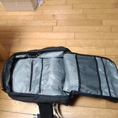 お値下げ　AISFA リュック メンズ バックパック 防水レバー付きカバー付き①の画像