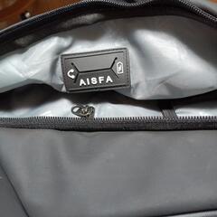 お値下げ　AISFA リュック メンズ バックパック 防水レバー付きカバー付き①の画像