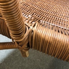 ラタンチェア　籐製品　籐の椅子　アジアン家具の画像