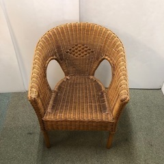 ラタンチェア　籐製品　籐の椅子　アジアン家具の画像