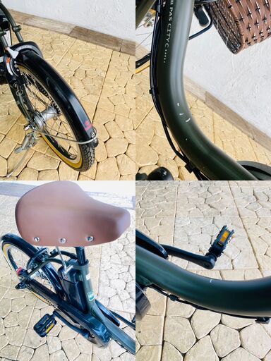 新品部品☺整備士*防犯登録　WR　電動自転車　ヤマハ　pas city C　２０インチ　８AH