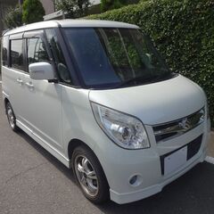 込プライス２１万円 パレット 希少な４ＷＤターボ MK21S 修復無し 両側パワスラ エアロ キセノン 本車検２年受渡 機関良好の画像