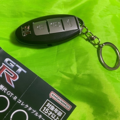 ガチャ　GTR 35 なりきりキーホルダー