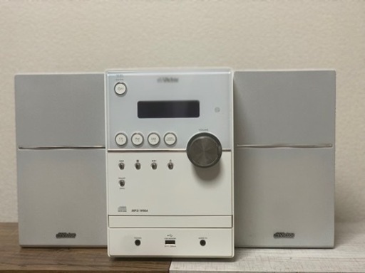 JVCケンウッド JVC iPod/iPhone対応マイクロコンポーネントシステム ホワイト UX-SH5-W