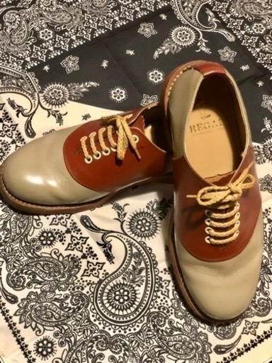 リーガル　サドルシューズ