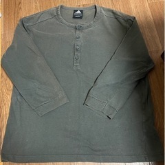 adidas メンズ　七分袖Tシャツ