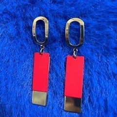 イヤリング ピアス925 シルバー針左右2個セットの画像