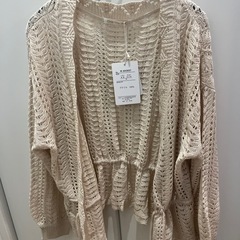 薄手ニットカーディガンの画像