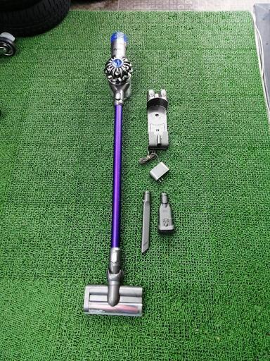 【8/7終了】ダイソン掃除機 V6（SV07）【大容量バッテリー（4000mAh）交換済み】